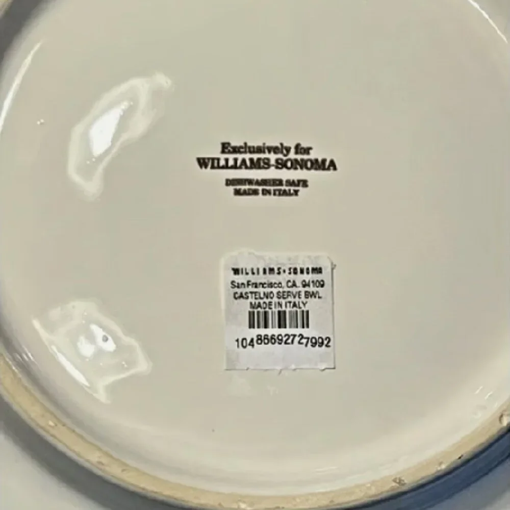 NEW Williams-Sonoma Castellano 13